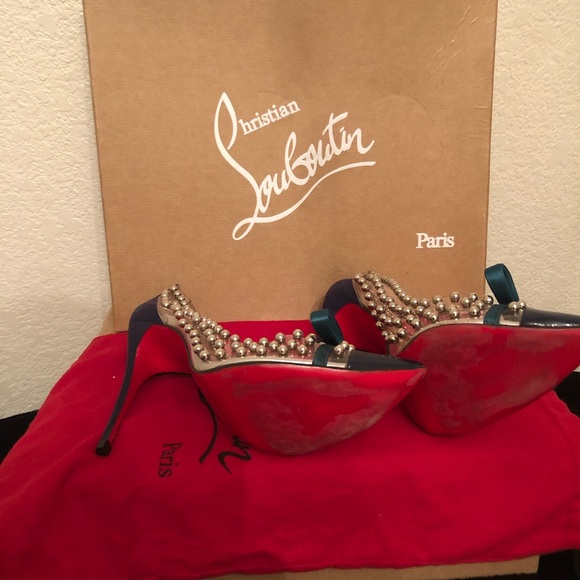 Christian louboutin. Size 37 worn once - Picture 3 of 9